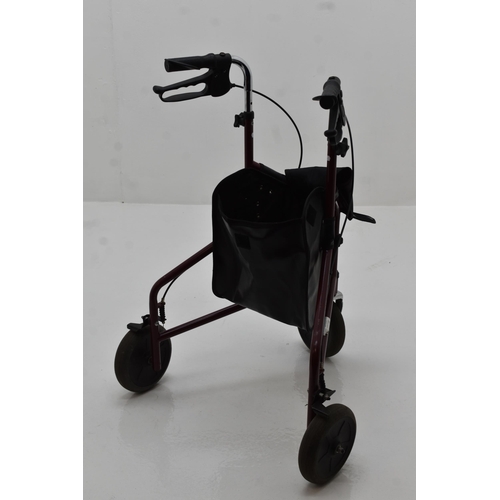 544 - Mobility Walking Frame with Shopping Basket