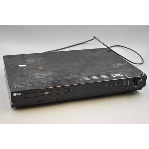 459 - Two DVD Players, Power on When Tested. LG HT554OH-D0 And A Pacific DVD-1002W.