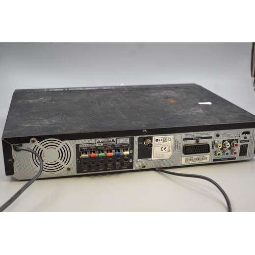 459 - Two DVD Players, Power on When Tested. LG HT554OH-D0 And A Pacific DVD-1002W.