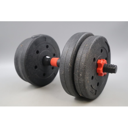 550 - Two 7kilo Hand Weights