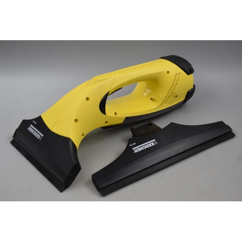 561 - Karcher Window Vac complete with Accessories and Charger lead working when tested in original box