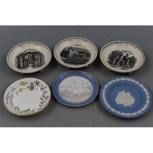 317 - A Selection of Trinket Dishes, In Boxes. Includes Lladro, Wedgwood Jasperware, Royal Worcester Arcad... 