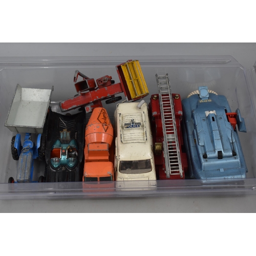 477 - Selection of Playworn Vehicles including Dinky, Lesney, Corgi Batman and More