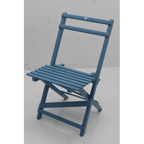 324 - Two Wood Folding Chairs