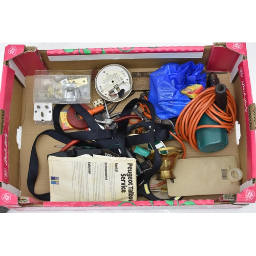 567 - Two Boxes of Mixed Hand and Power Tools including Drill, Jigsaw, Gas Valve and Lots More