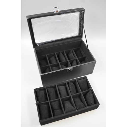 341 - New Watch Display Case to Hold 20 Watches (11