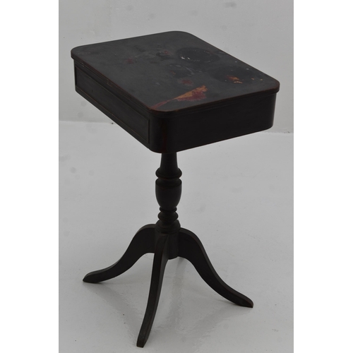 505 - A French Style Side Table, With Drawer. Approx 23