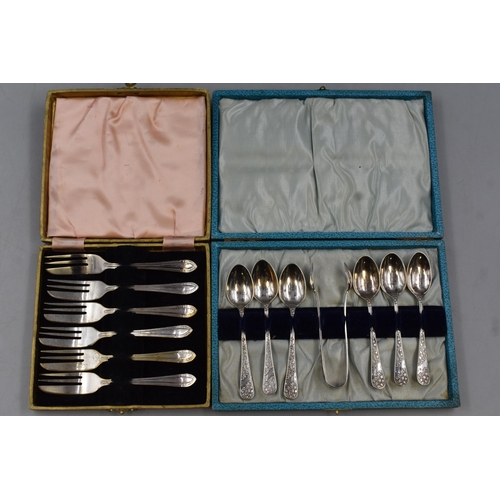 360 - Mixed Lot of Vintage Cutlery to include Silver Plate all in Original Boxes.