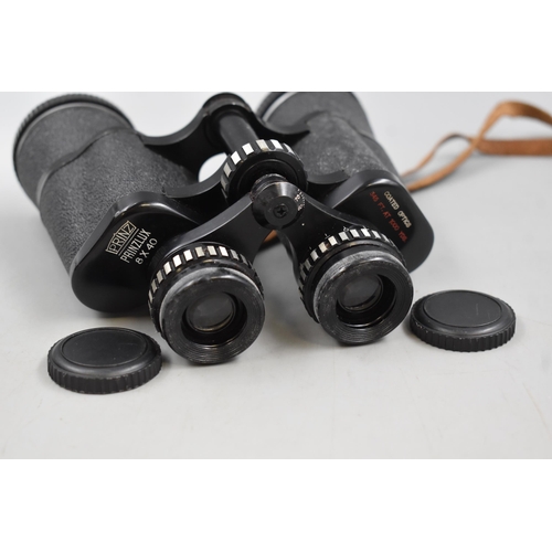 372 - Pair of Prinz Cased Binoculars 8 x 40