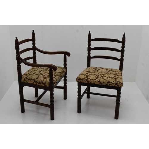 517 - Set of 6 Vintage Dining Chairs