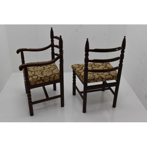 517 - Set of 6 Vintage Dining Chairs