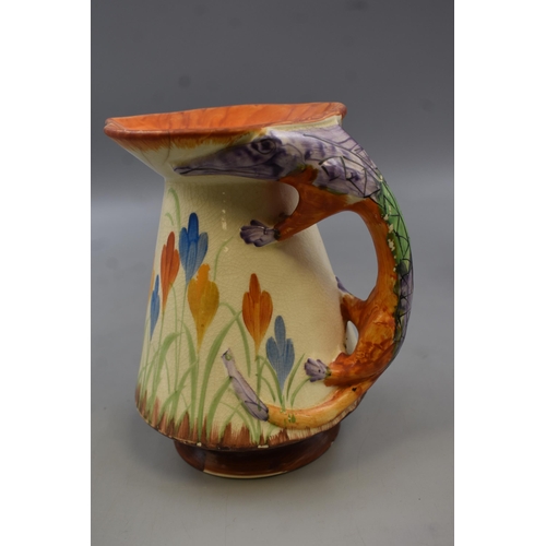 593 - Three Vintage Jugs Includes One With Chameleon Handle