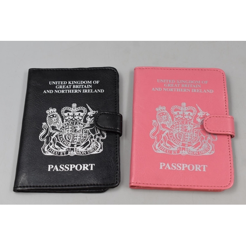 599 - Sixteen New Travel Passport Holders in Cases