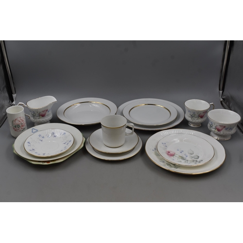 639 - A Mixed Selection Of Ceramics, Includes Royal Doulton, Staffordshire, Fieldings Devon Ware and More.