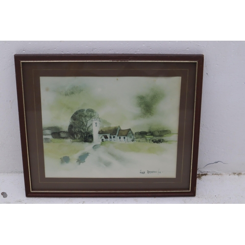 612 - Two Framed and Glazed Prints by Hugh Brandon-Cox approx. 15