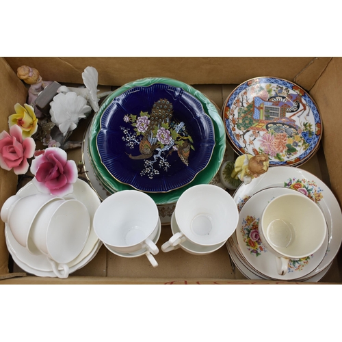 685 - Mixed Lot of Fine Quality Ceramics to include Cup and Saucer Sets, Pot Statues, Chinese Collectors p... 