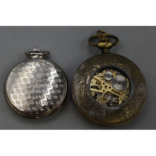 80 - Two Mechanical Watch Fobs