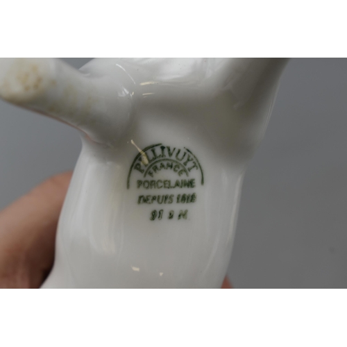 176 - A Vintage French Pillivuyt Cow Creamer Jug, Approx 4.5