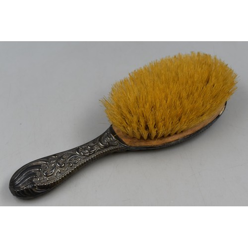 27 - Hallmarked Birmingham Silver Handled Hairbrush