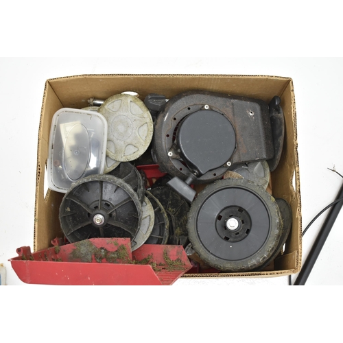 437 - A Box of Lawnmower Spare Parts, For Briggs Stratton No. hp470 Petrol Lawnmower.