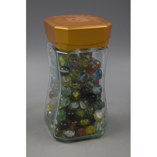 500 - A Large Jar Of Marbles