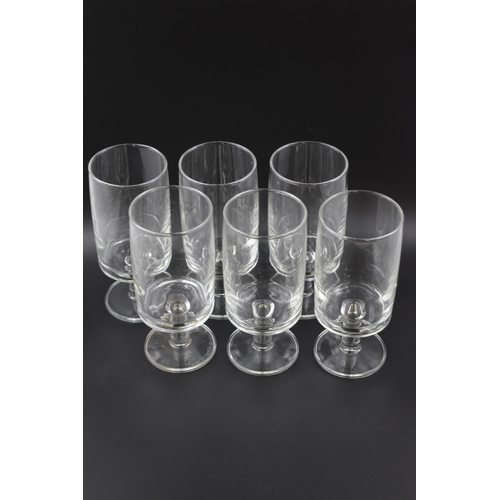 672 - A Boxed Set of Six Saivo Firenzi Astoria 28cl Goblets.