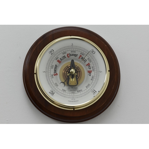 Shortland Bowen Wall Mounted Barometer