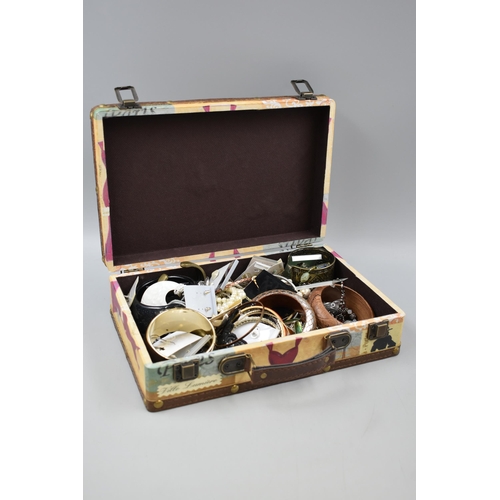 428 - Jewellery Box Complete with Contents