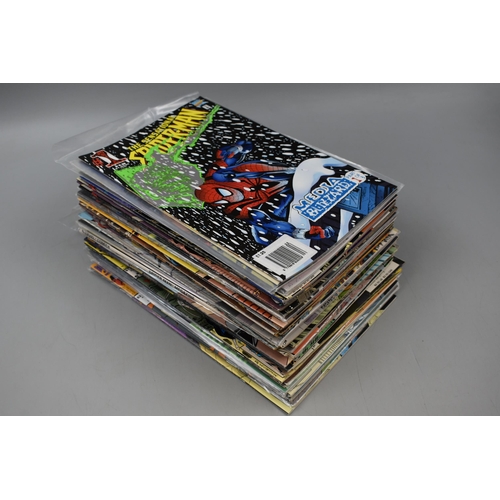 503 - A Selection of 47 US Spider-Man Comics, Includes Some No1 Issues