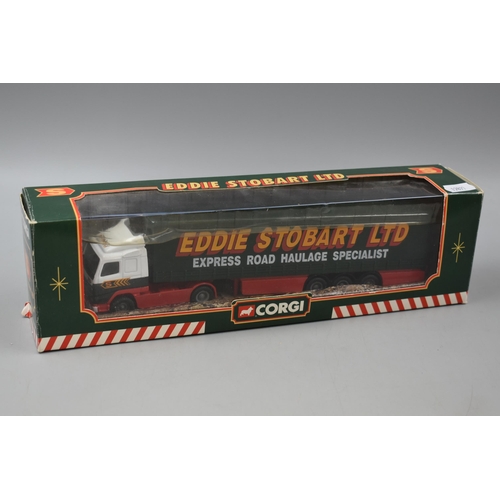 511 - Selection of 7 Sealed Eddie Stobart Die-Cast Scale Models including Volvo, and Scania together with ... 