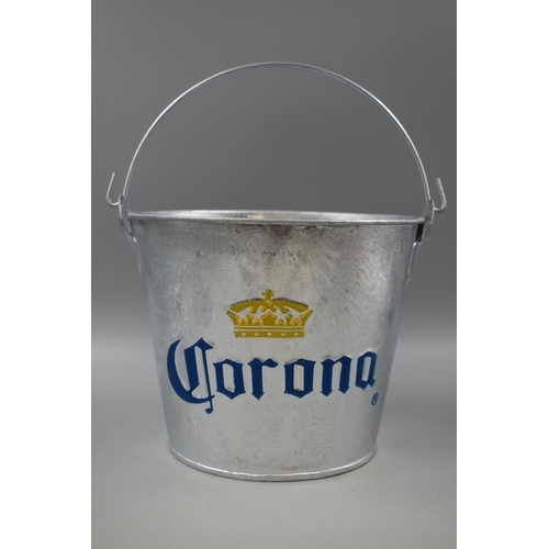 627 - Brand New Galvanized Corona Ice Bucket