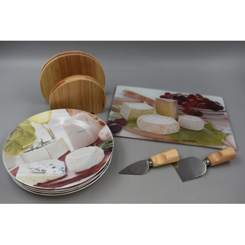 677 - Boxed Cheese Serving Set