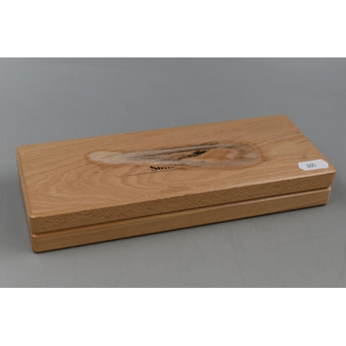 75 - Wine Temperature and opening set in Wooden Case v