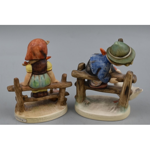 83 - Two Hummel Goebel Figurines to include Just Resting