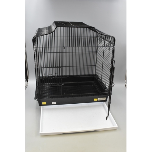 409 - Bird Cage with Removable Plastic Tray (50cm x 44cm)