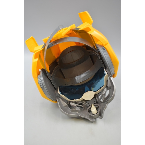 421 - Transformers Bumblebee Electronic Head Mask