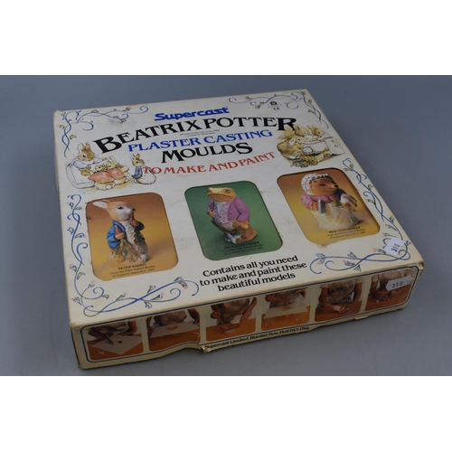 424 - Supercast Beatrix Potter Plaster Casting Mould Kit