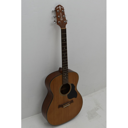 434 - A Crafter Lite-T/CD Acoustic Guitar, Full Size. In Good Condition, Needs New e String.