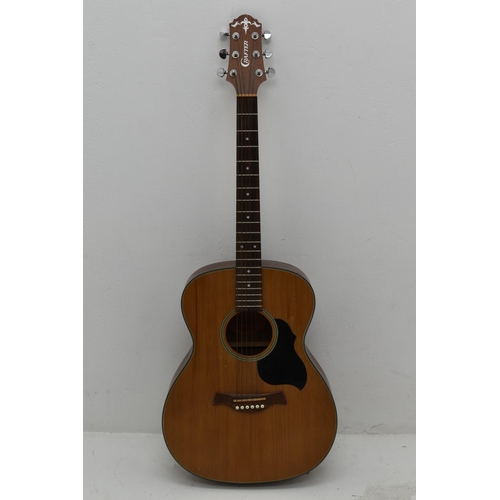 434 - A Crafter Lite-T/CD Acoustic Guitar, Full Size. In Good Condition, Needs New e String.