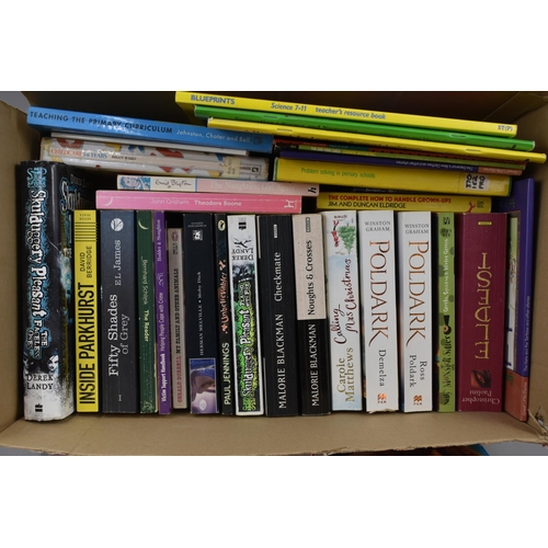 631 - Selection of Books including Teachers Support, Poldark, Dawn French and More