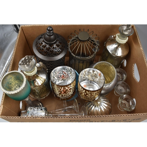 646 - Mixed Selection of Candleholder's and Tealight Holders