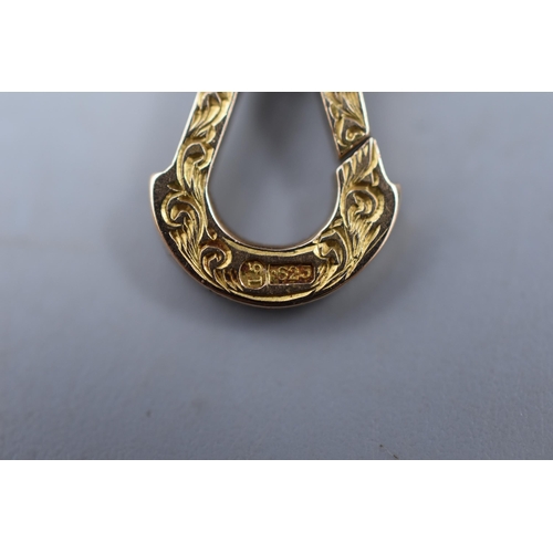 25 - Victorian 9ct Gold Belcher Chain (72cm) with Hallmarked 15ct Gold Clasp (21.3 grams)