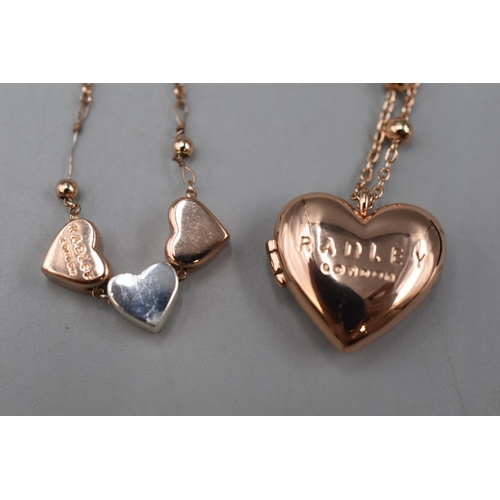 47 - Radley London Set to include Locket Necklace and Bracelet