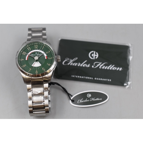 Charles Hutton Gents Watch Complete with Presentation Case and Box