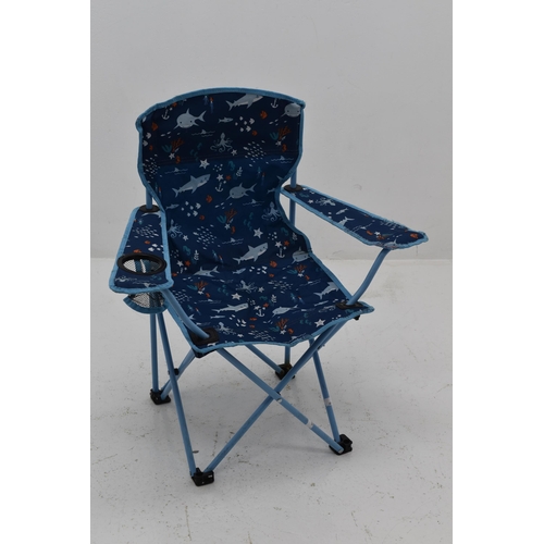 623 - HI Gear Nautical Themed Kids Folding Camping Chair