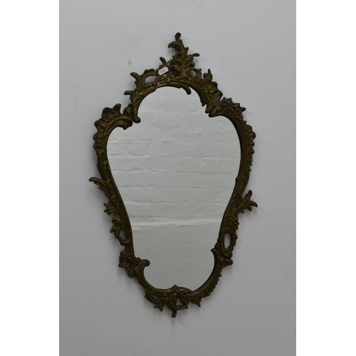 626 - French Style Ricoco Gilded Frame Mirror