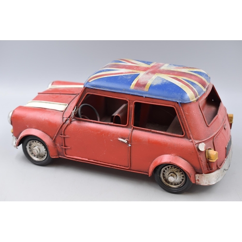 236 - Vintage Tin Plate Union Jack Mini (12