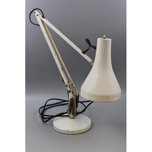 242 - Vintage Anglepoise Style Table Lamp (Working)