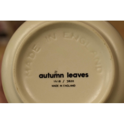 275 - Approx 100 Pieces of Marks & Spencers Autumn Leaves Dinner / Tea Set includes Trays, Bowls, Plates, ... 