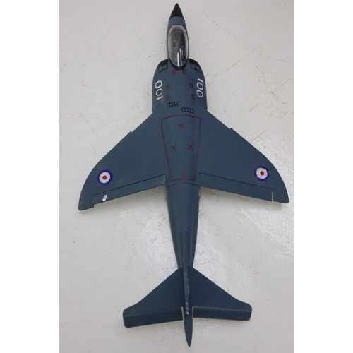 294 - Very Large Styrofoam Harrier Jump Jet with workings inside (no controller). Approx. Length 54”